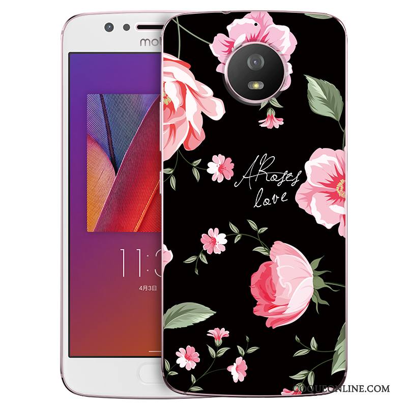 Moto G5s Protection Coque Multicolore De Téléphone Incassable Étui Fluide Doux