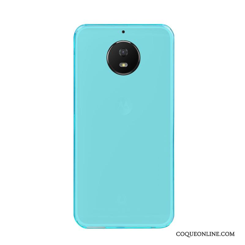 Moto G5s Téléphone Portable Bleu Protection Étui Couleur Coque De Téléphone