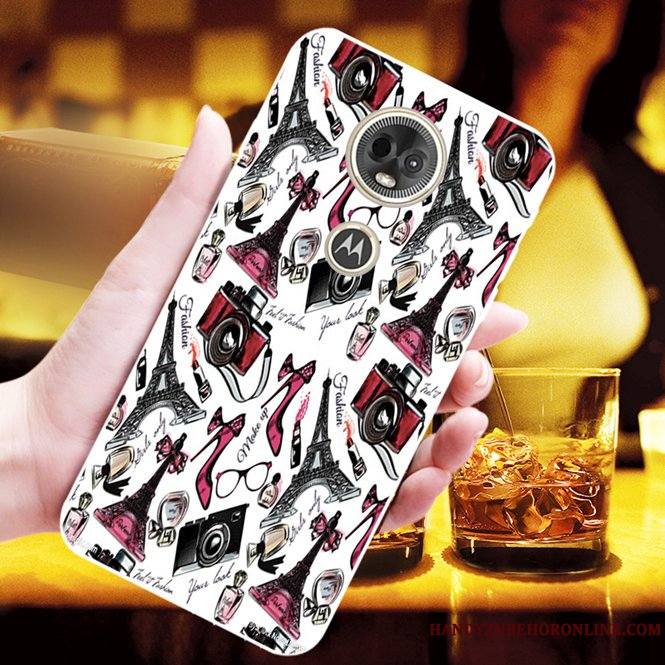 Moto G7 Plus Charmant Chiens Mode Coque De Téléphone Fluide Doux Jaune Personnalisé