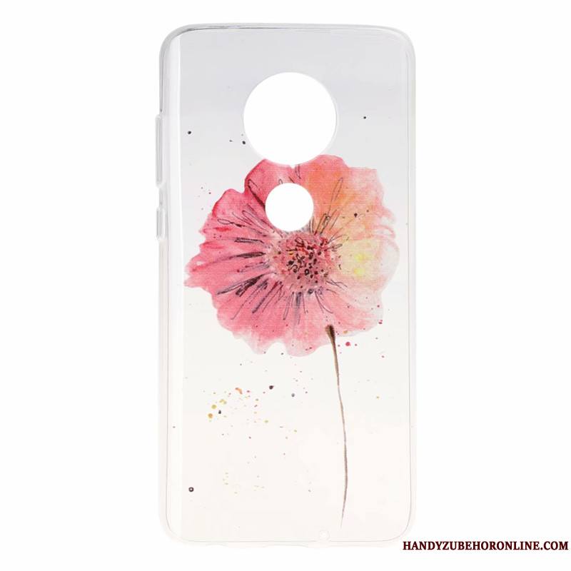 Moto G7 Power Dessin Animé Tout Compris Papillon Fluide Doux Coque Incassable Téléphone Portable