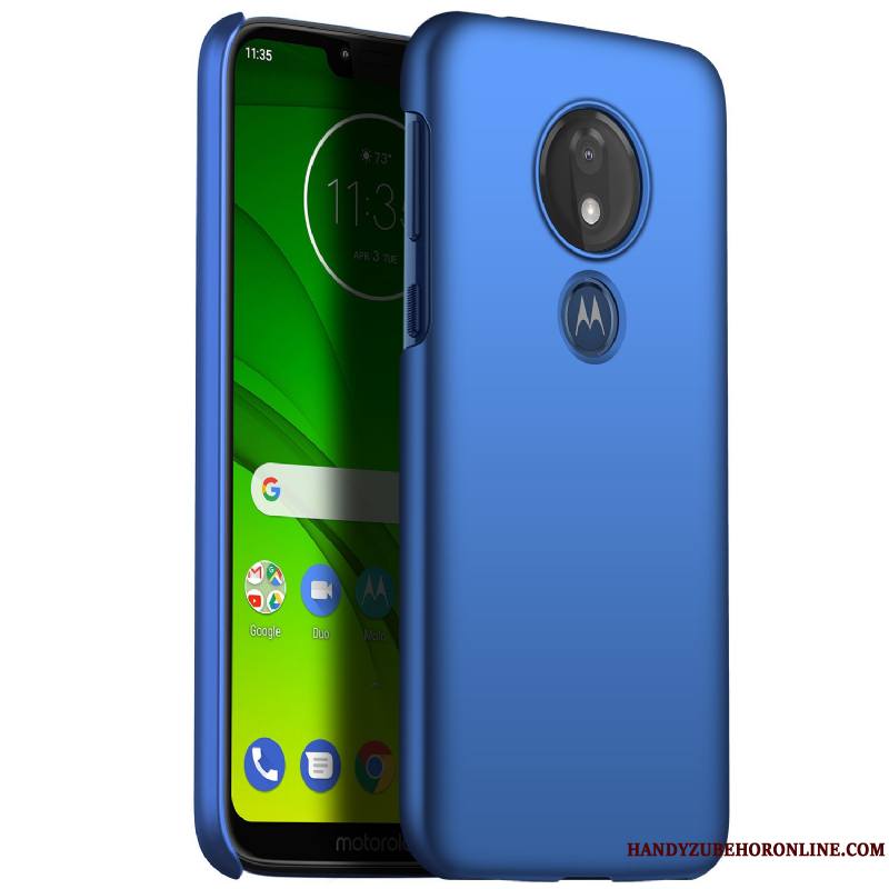 Moto G7 Power Très Mince Incassable Nouveau Coque De Téléphone Fluide Or Difficile