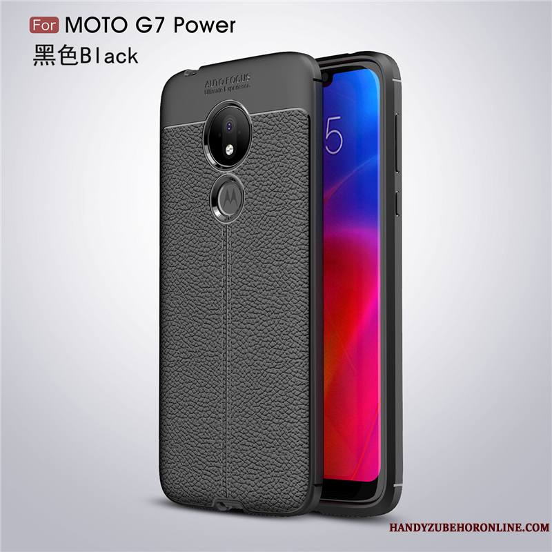 Moto G7 Power Étui Personnalité Modèle Fleurie Incassable Fluide Doux Tout Compris Coque