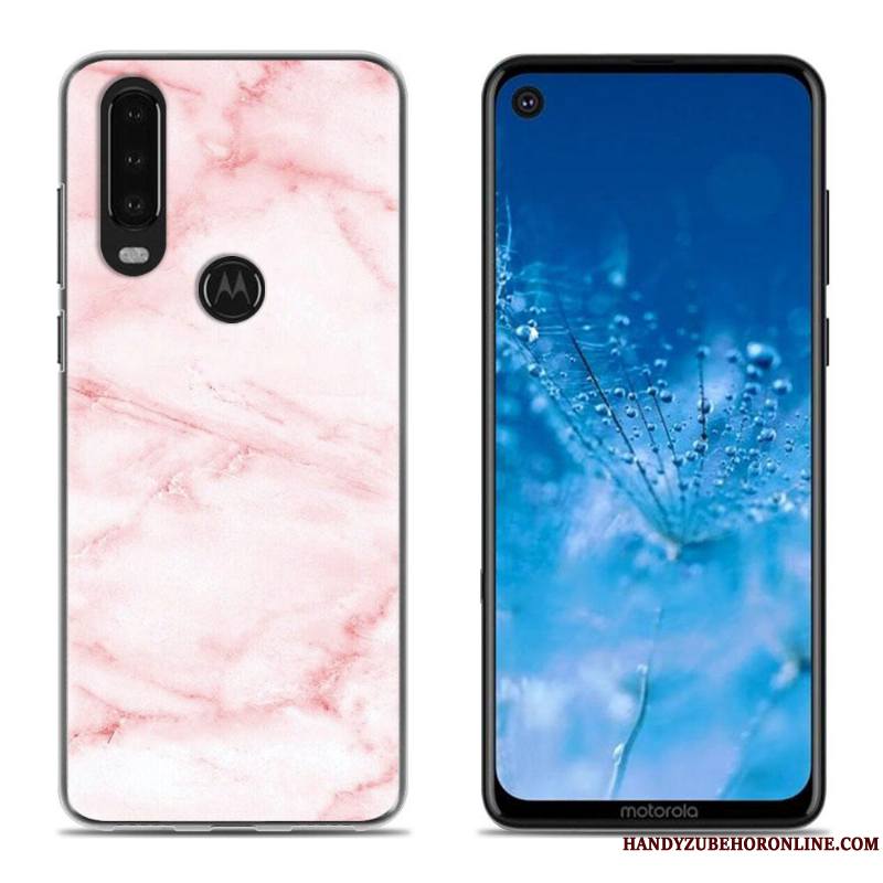 Moto G8 Coque De Téléphone Créatif Blanc Chaud Dessin Animé Tout Compris Silicone