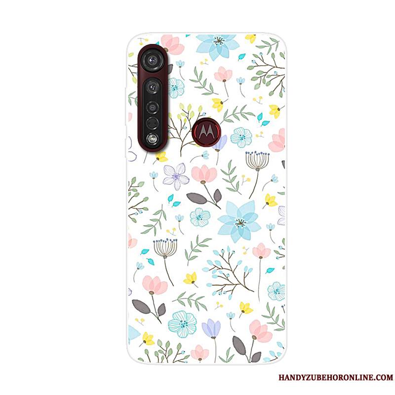 Moto G8 Plus Coque Dessin Animé Silicone Étui Tendance Incassable Tout Compris Téléphone Portable