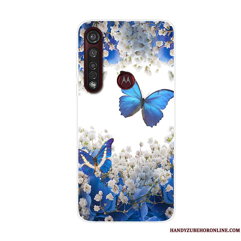 Moto G8 Plus Coque Dessin Animé Silicone Étui Tendance Incassable Tout Compris Téléphone Portable