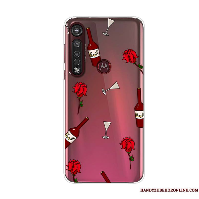 Moto G8 Plus Coque Dessin Animé Silicone Étui Tendance Incassable Tout Compris Téléphone Portable