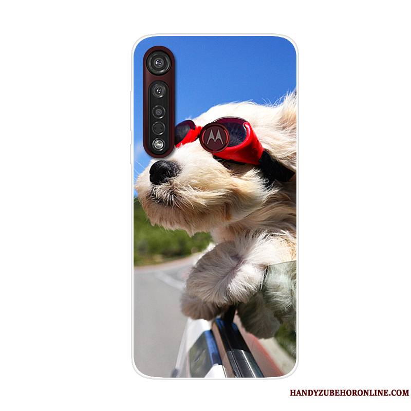 Moto G8 Plus Coque Dessin Animé Silicone Étui Tendance Incassable Tout Compris Téléphone Portable