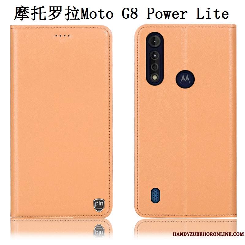 Moto G8 Power Lite Étui Protection Modèle Fleurie Jaune Incassable Housse Coque De Téléphone