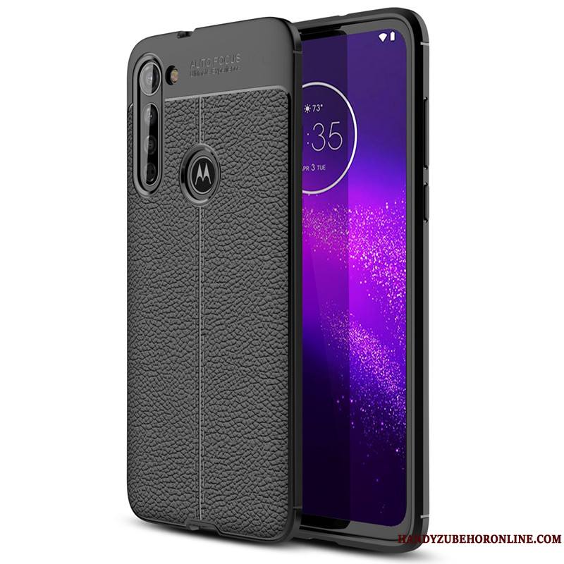 Moto G8 Power Modèle Fleurie Coque Étui Rouge De Téléphone Cuir Silicone