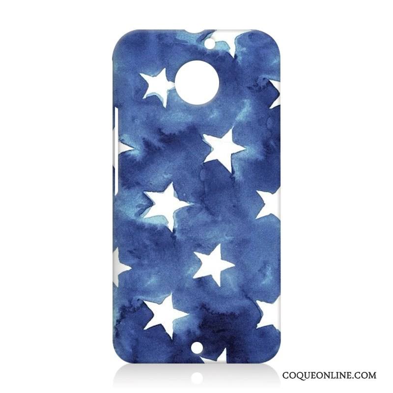 Moto X Coque De Téléphone Étui Protection Difficile Incassable Bleu