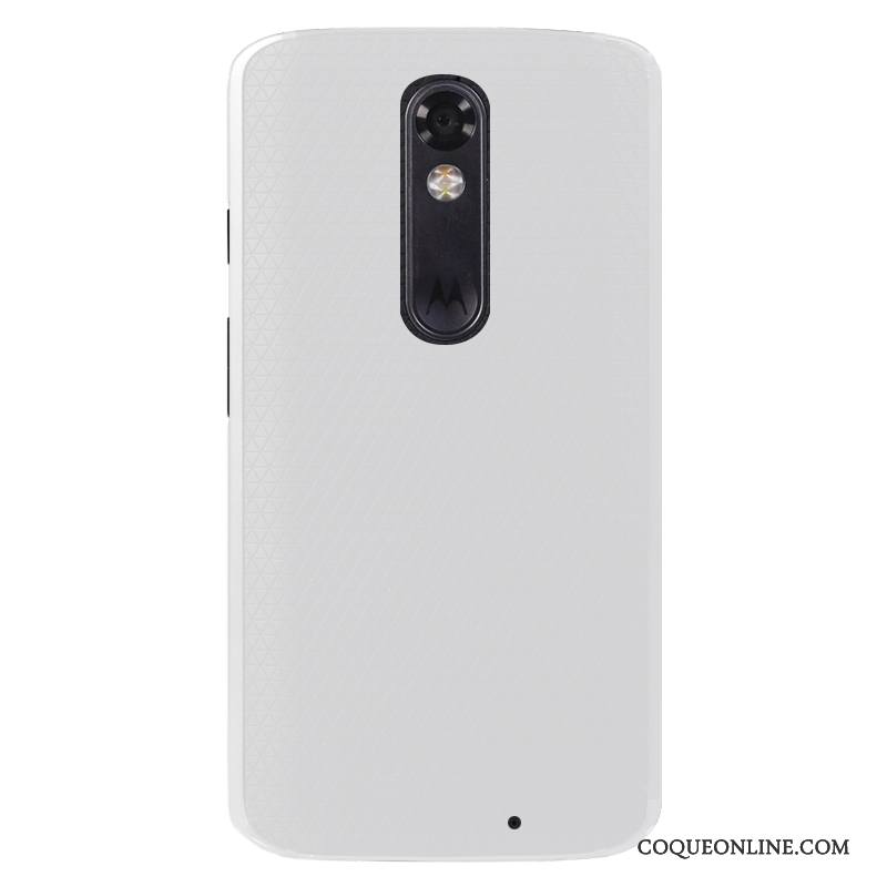 Moto X Force Coque De Téléphone Personnalisé Étui Protection Blanc