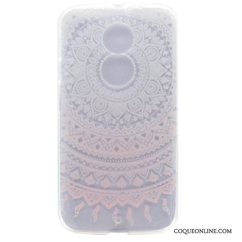 Moto X Silicone Rose Coque De Téléphone Étui Tout Compris Transparent Téléphone Portable