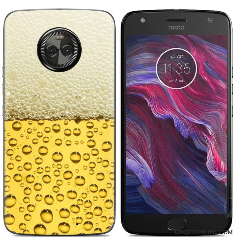 Moto X4 Chaud Étui Coque Nouveau Téléphone Portable Fluide Doux Créatif