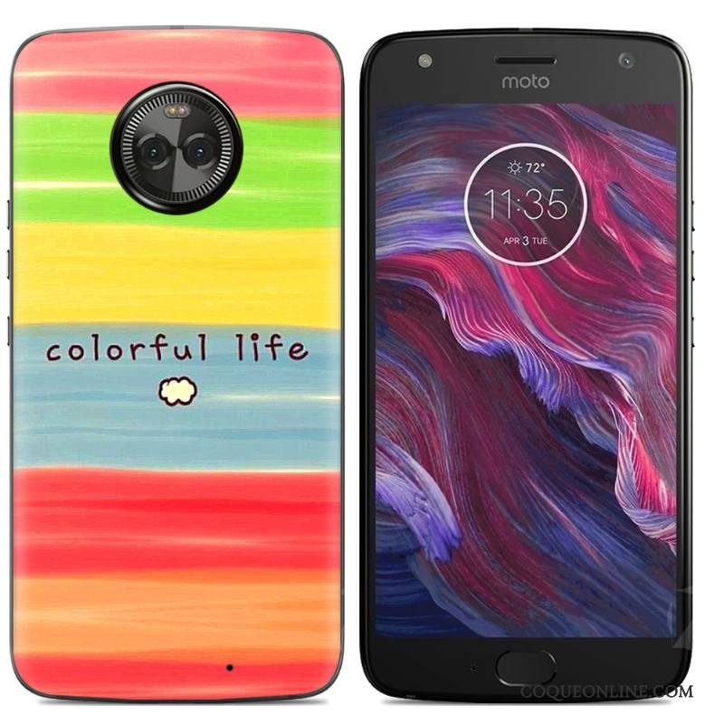 Moto X4 Chaud Étui Coque Nouveau Téléphone Portable Fluide Doux Créatif