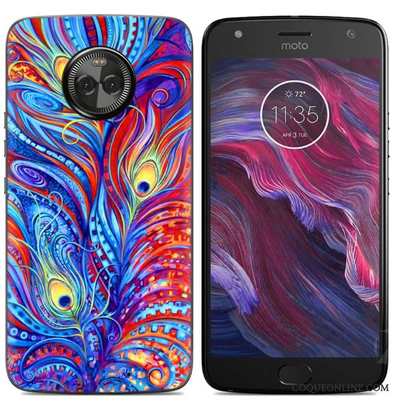 Moto X4 Chaud Étui Coque Nouveau Téléphone Portable Fluide Doux Créatif