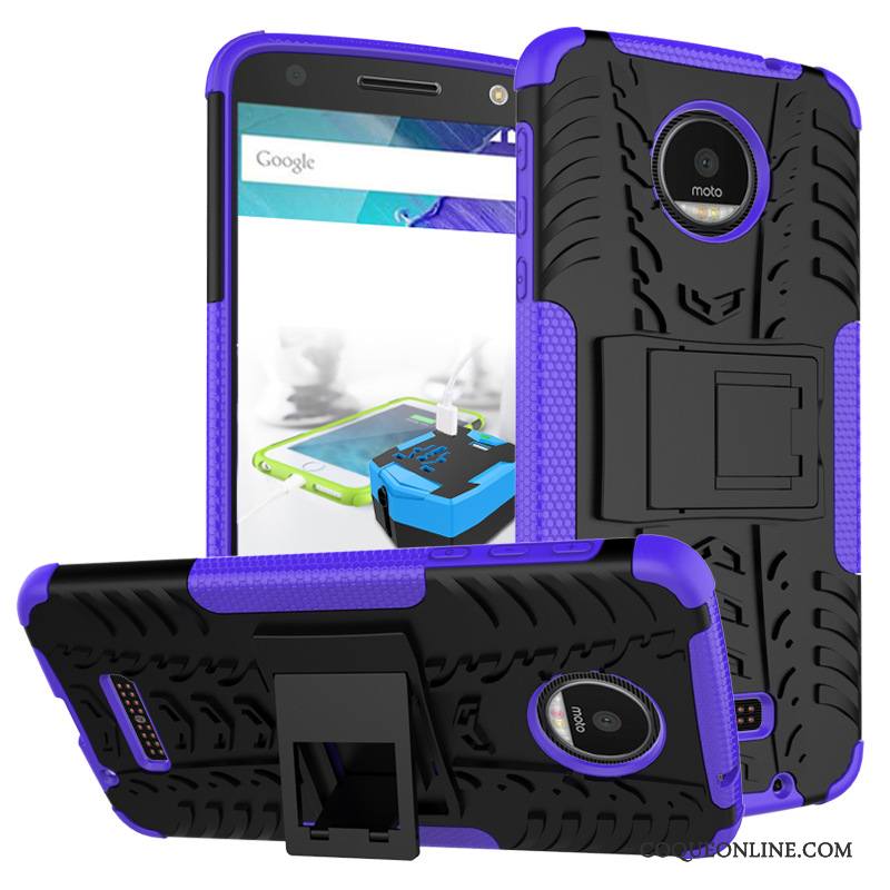 Moto X4 Modèle Fleurie Coque De Téléphone Étui Téléphone Portable Support Protection