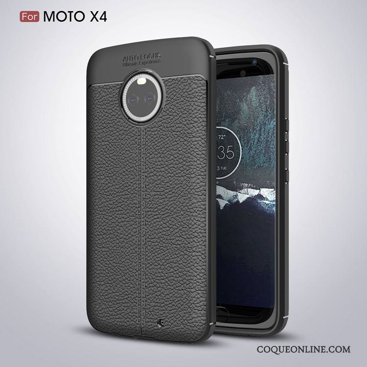 Moto X4 Tout Compris Créatif Simple Coque De Téléphone Étui Incassable Tendance