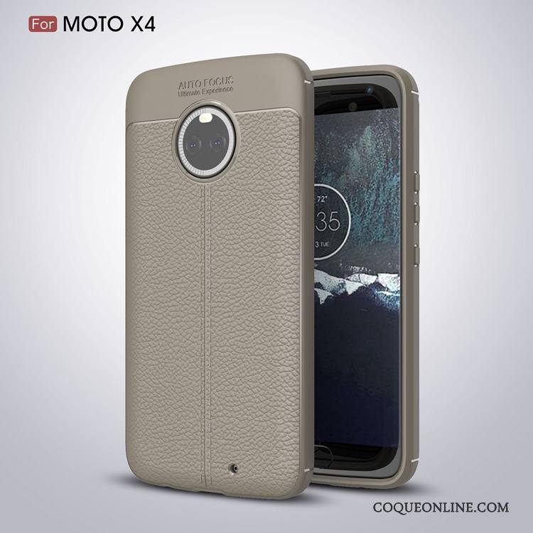 Moto X4 Tout Compris Créatif Simple Coque De Téléphone Étui Incassable Tendance