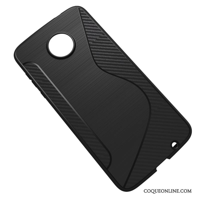 Moto Z 2018 Foncé Tout Compris Coque De Téléphone Protection Violet Étui Fluide Doux