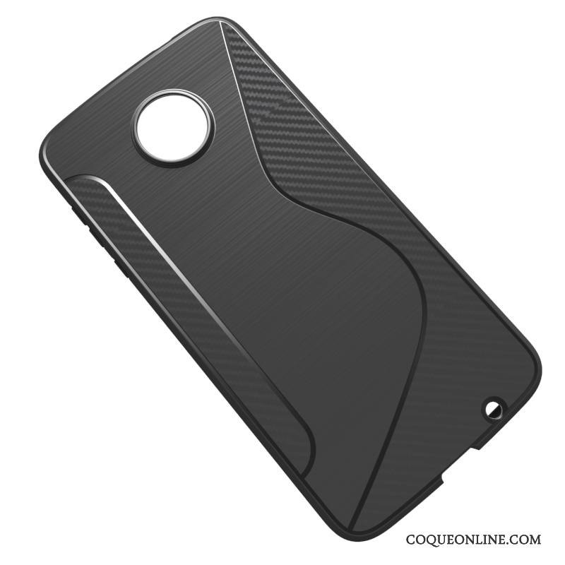 Moto Z 2018 Foncé Tout Compris Coque De Téléphone Protection Violet Étui Fluide Doux