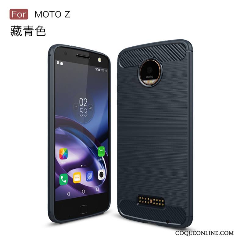 Moto Z Coque Incassable Vert Tout Compris Étoile Tendance Silicone Protection