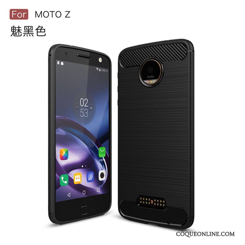 Moto Z Coque Incassable Vert Tout Compris Étoile Tendance Silicone Protection