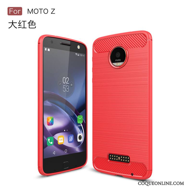 Moto Z Coque Incassable Vert Tout Compris Étoile Tendance Silicone Protection