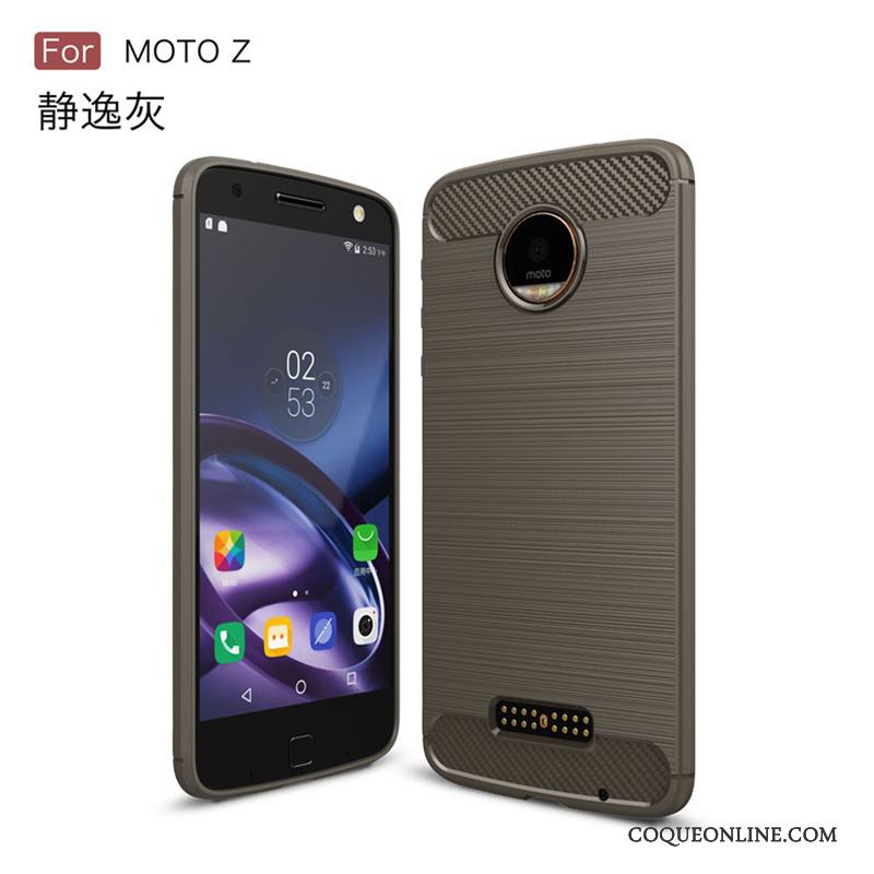 Moto Z Coque Incassable Vert Tout Compris Étoile Tendance Silicone Protection