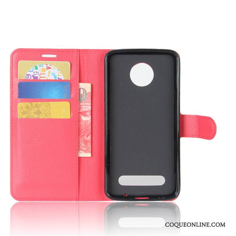 Moto Z2 Play Housse Protection Étui Incassable Téléphone Portable Portefeuille Coque