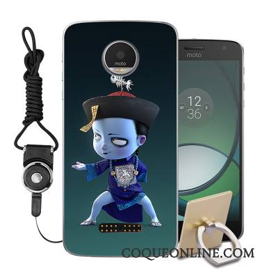 Moto Z2 Play Protection Étui Coque De Téléphone Bleu