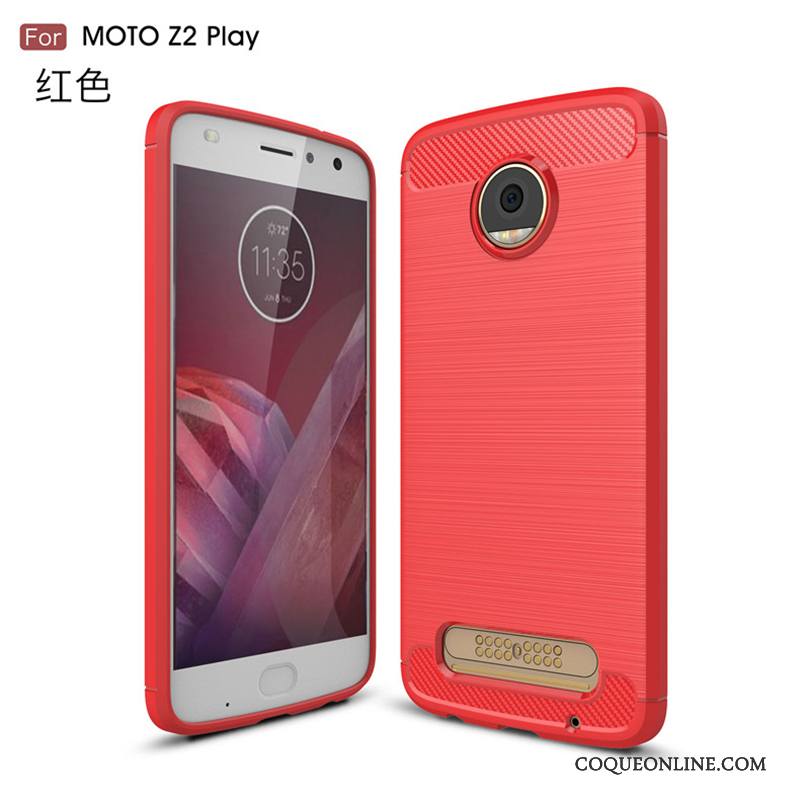 Moto Z2 Play Tout Compris Silicone Étui Étoile Coque De Téléphone Incassable Protection