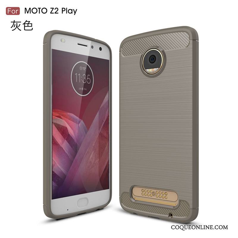 Moto Z2 Play Tout Compris Silicone Étui Étoile Coque De Téléphone Incassable Protection