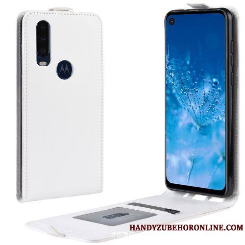 Motorola One Action Coque Protection Étui Business Simple Housse Portefeuille Étui En Cuir