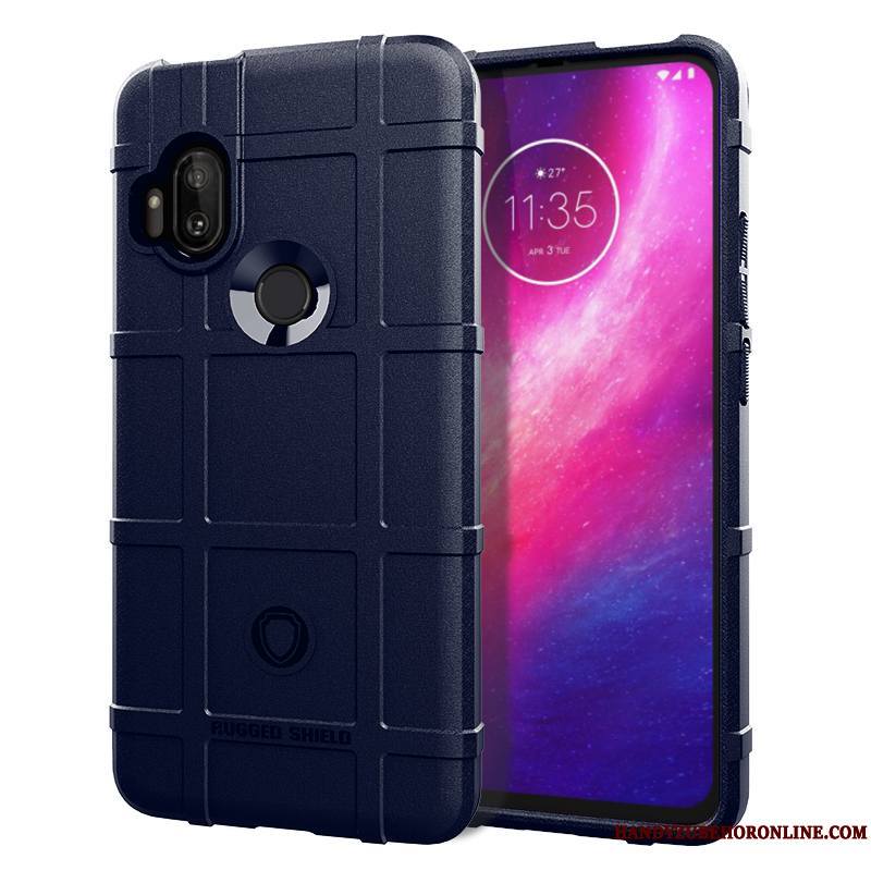 Motorola One Hyper Incassable Protection Bordure Étui Coque De Téléphone Simple