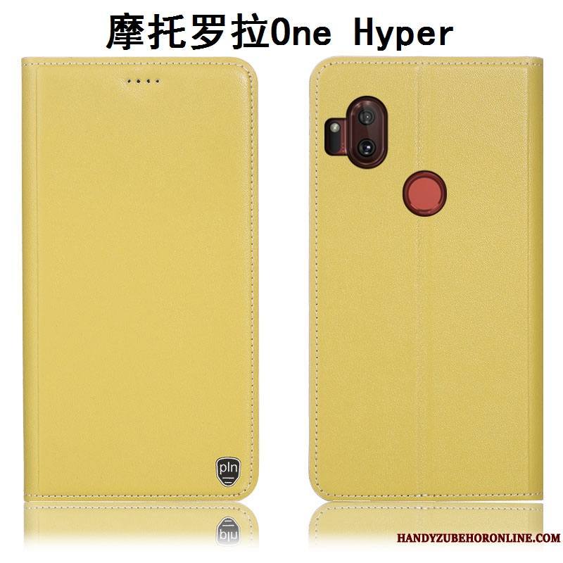 Motorola One Hyper Modèle Fleurie Protection Incassable Housse Jaune Coque De Téléphone Étui