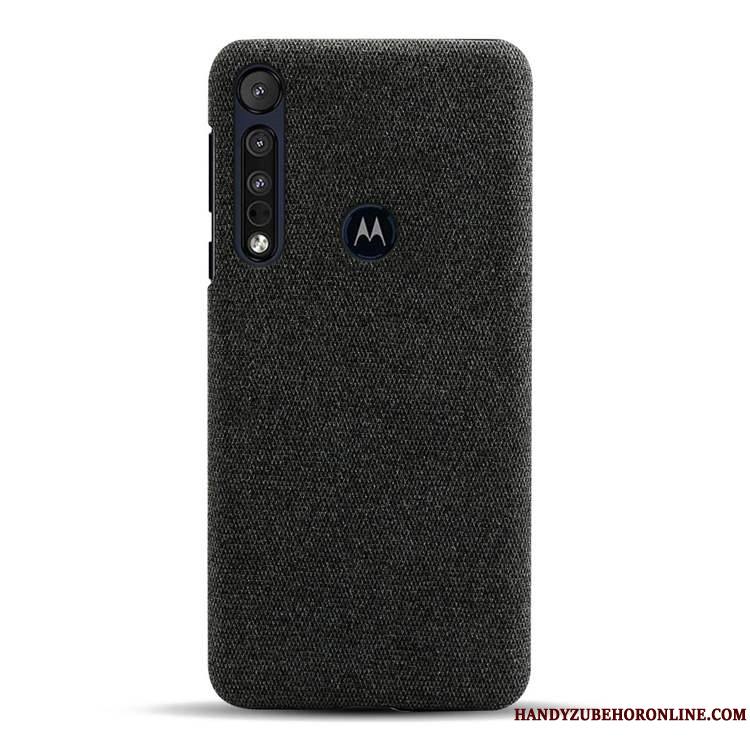 Motorola One Macro Protection Étui Coque De Téléphone Légères Bleu