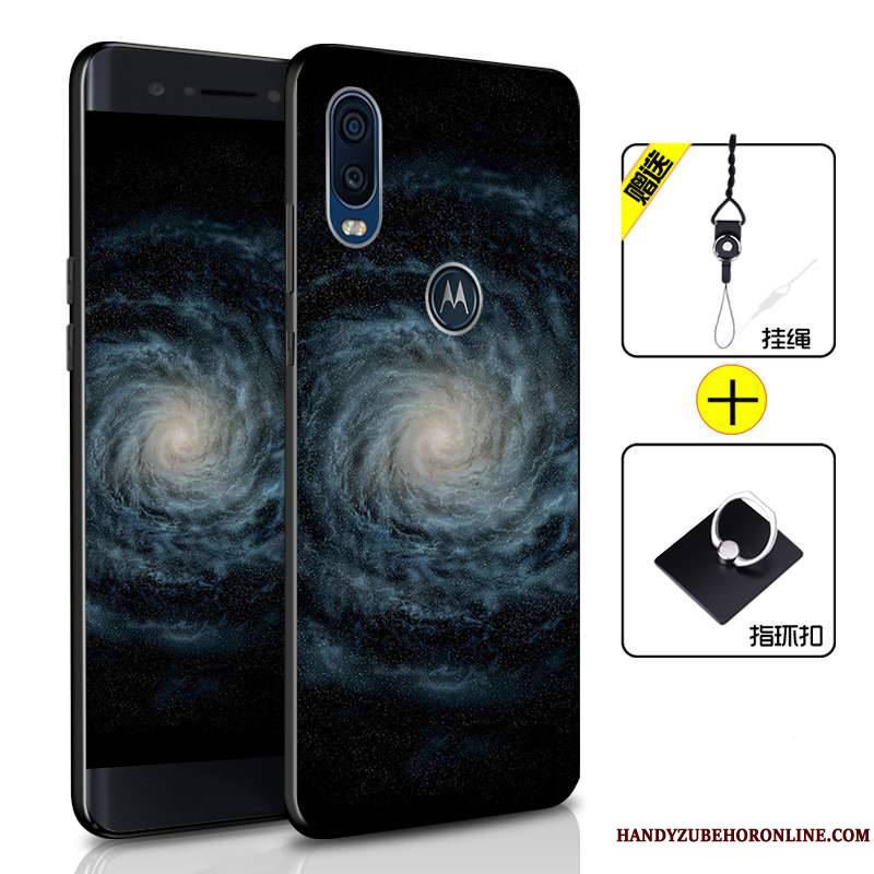 Motorola One Vision Fluide Doux Protection Étui Incassable Tout Compris Silicone Coque De Téléphone