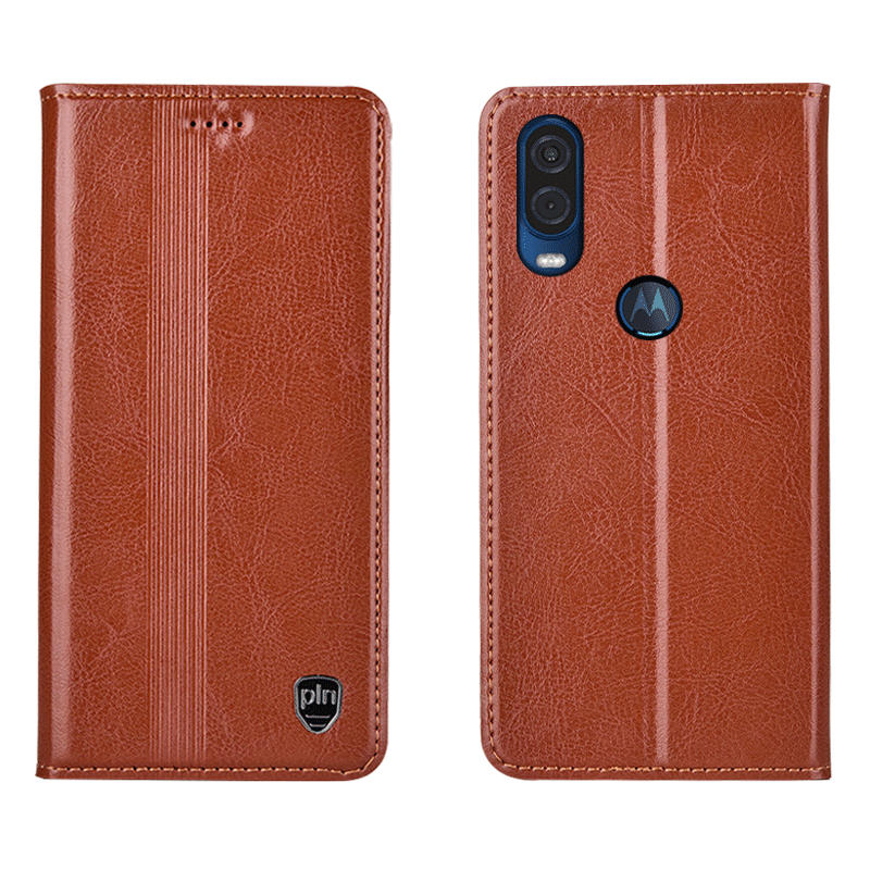 Motorola One Vision Rouge Étui Coque De Téléphone Incassable Protection Tout Compris