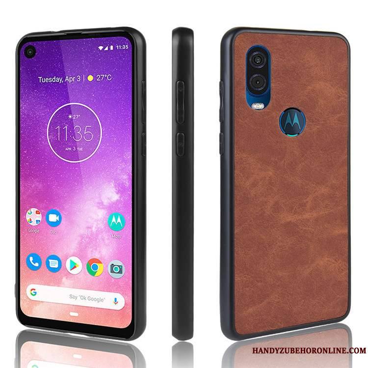 Motorola One Vision Étui Protection Incassable Noir Coque De Téléphone