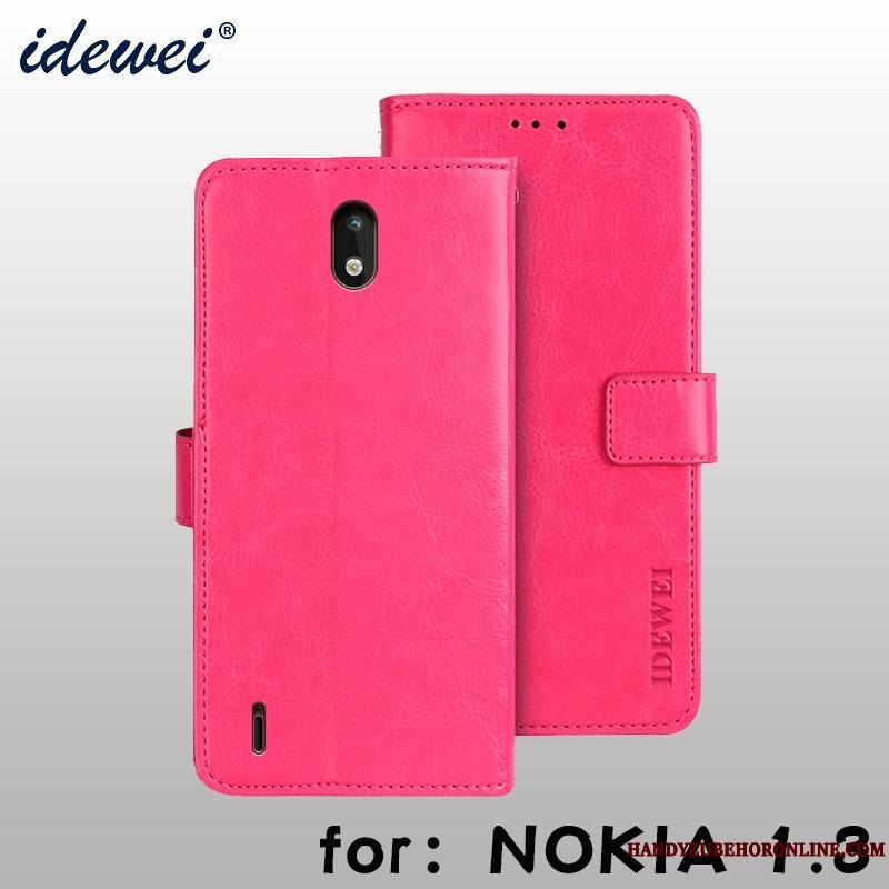 Nokia 1.3 Téléphone Portable Coque Housse Étui En Cuir Support Protection Portefeuille