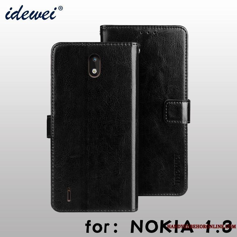 Nokia 1.3 Téléphone Portable Coque Housse Étui En Cuir Support Protection Portefeuille