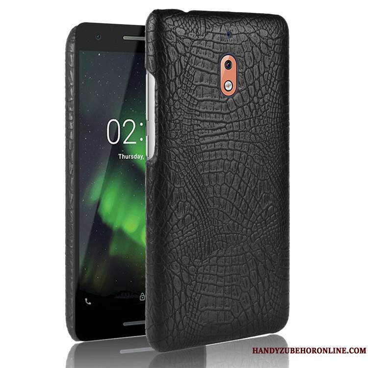 Nokia 2.1 Coque Créatif De Téléphone Noir Vintage Business Protection