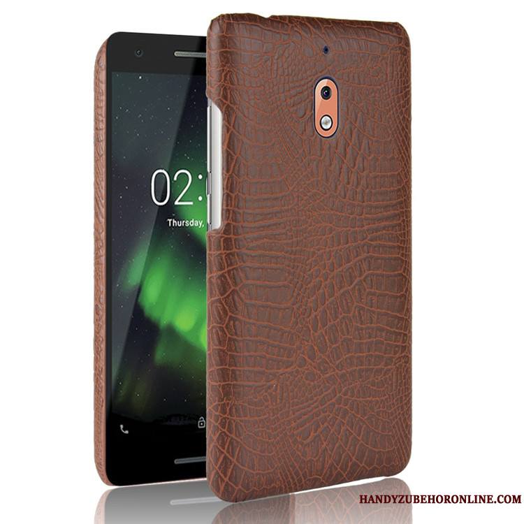 Nokia 2.1 Coque Créatif De Téléphone Noir Vintage Business Protection