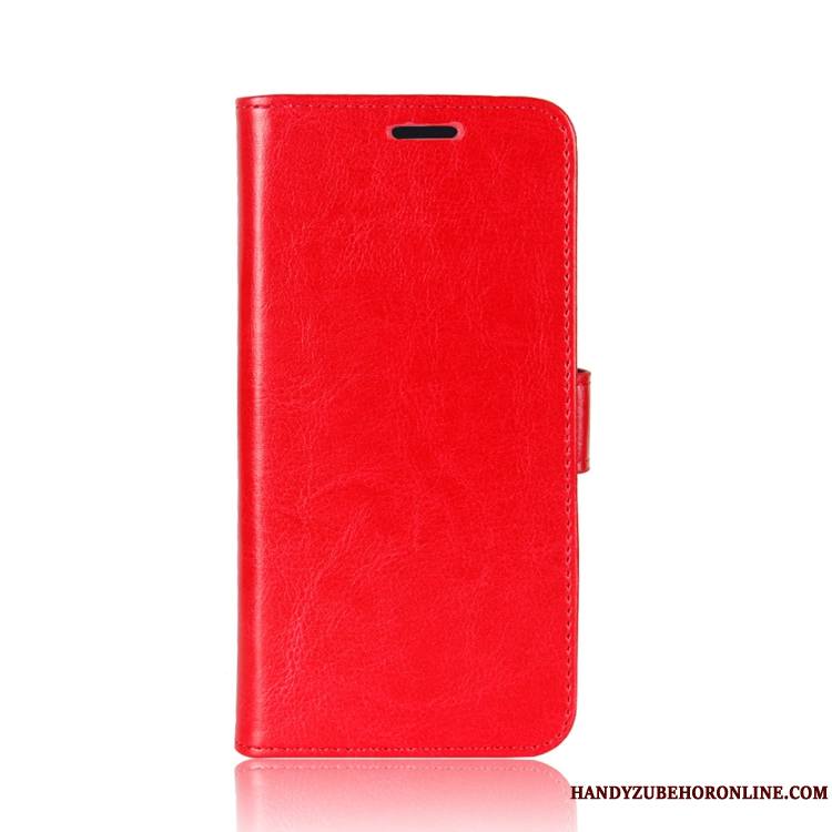 Nokia 2.1 Étui En Cuir Modèle Fleurie Support Coque De Téléphone Rouge Tout Compris Incassable