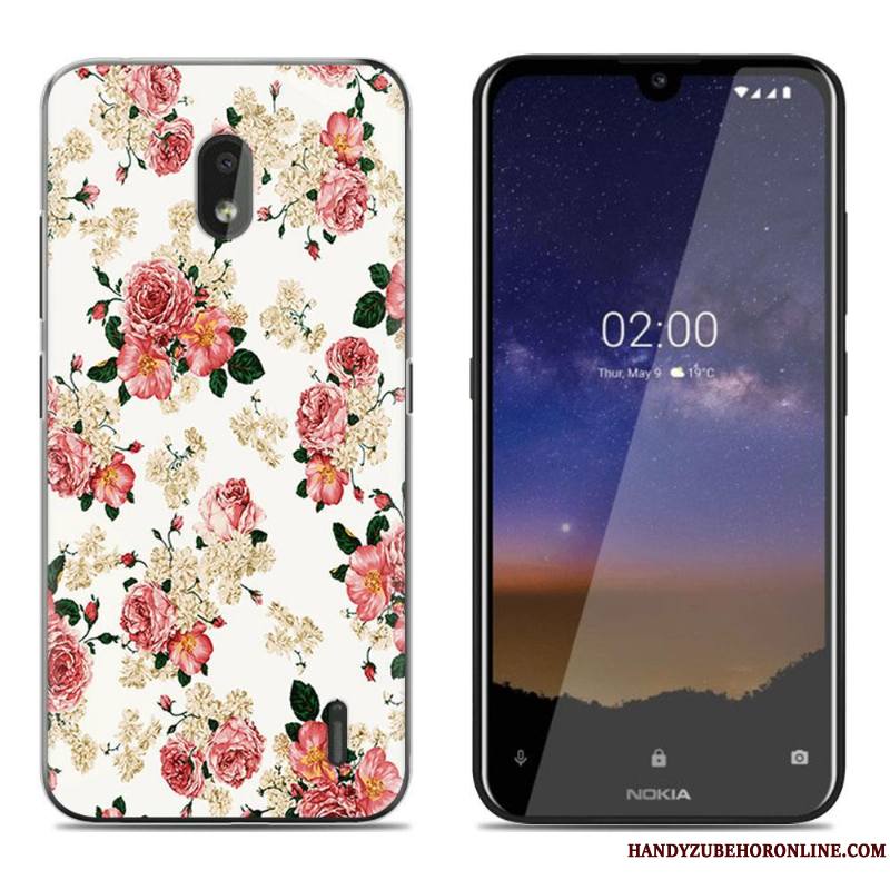 Nokia 2.2 Coque Transparent Peinture Étui De Téléphone Fluide Doux Incassable