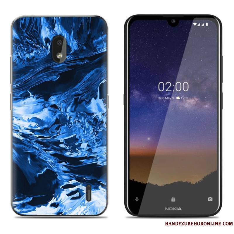 Nokia 2.2 Coque Transparent Peinture Étui De Téléphone Fluide Doux Incassable