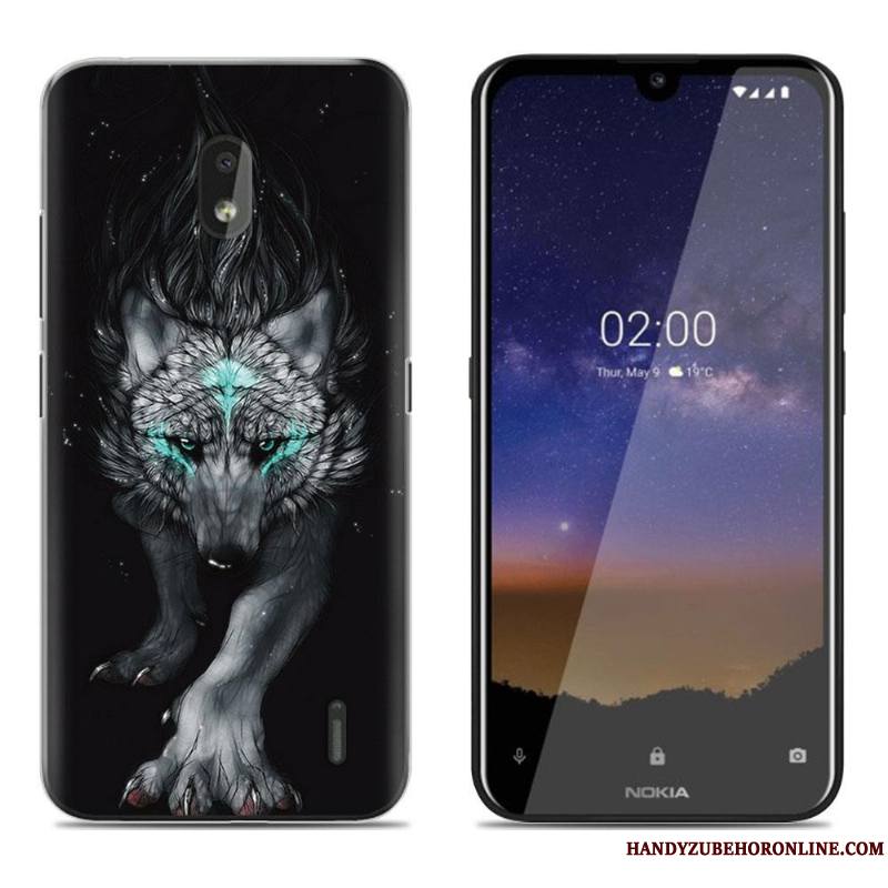 Nokia 2.2 Coque Transparent Peinture Étui De Téléphone Fluide Doux Incassable