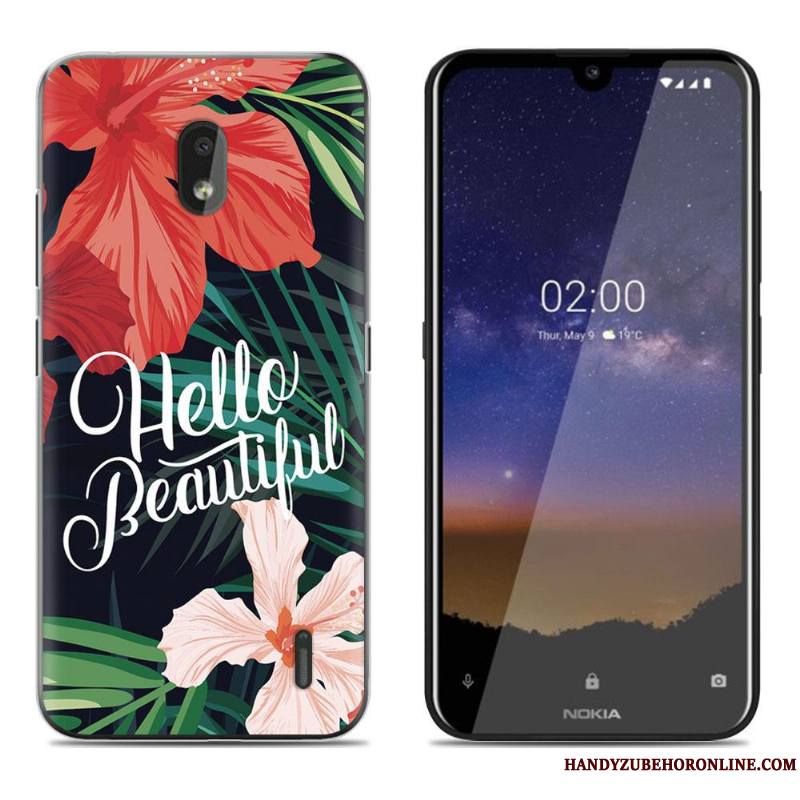 Nokia 2.2 Coque Transparent Peinture Étui De Téléphone Fluide Doux Incassable