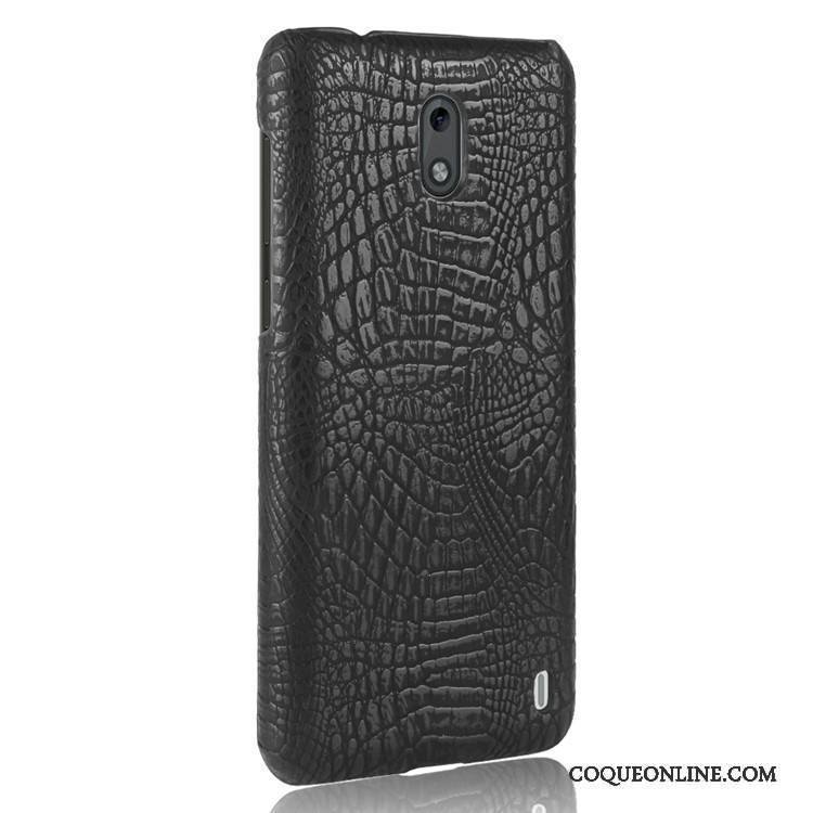 Nokia 2 Incassable Protection Cuir Coque Difficile Couvercle Arrière Étui