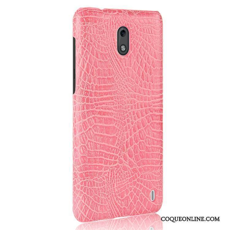 Nokia 2 Incassable Protection Cuir Coque Difficile Couvercle Arrière Étui